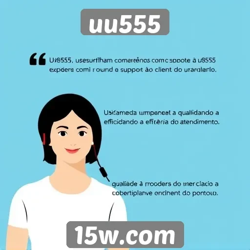 Feedback dos usuários sobre o suporte ao cliente do uu555
